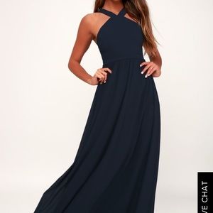 Lulu’s navy bridesmaid dress